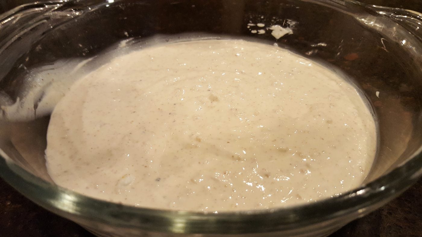 creamy sauce