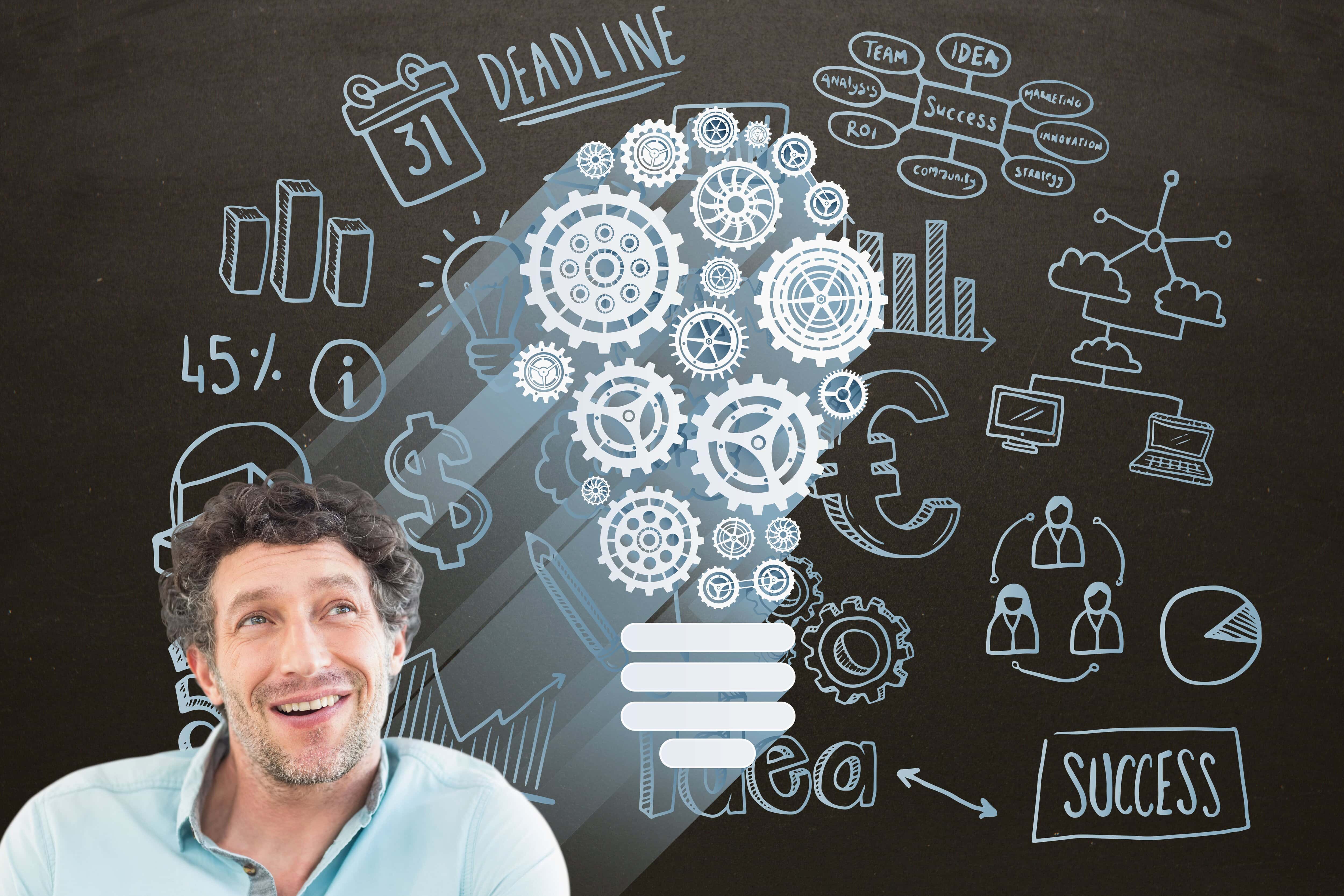 businessman-with-bulb-made-gears