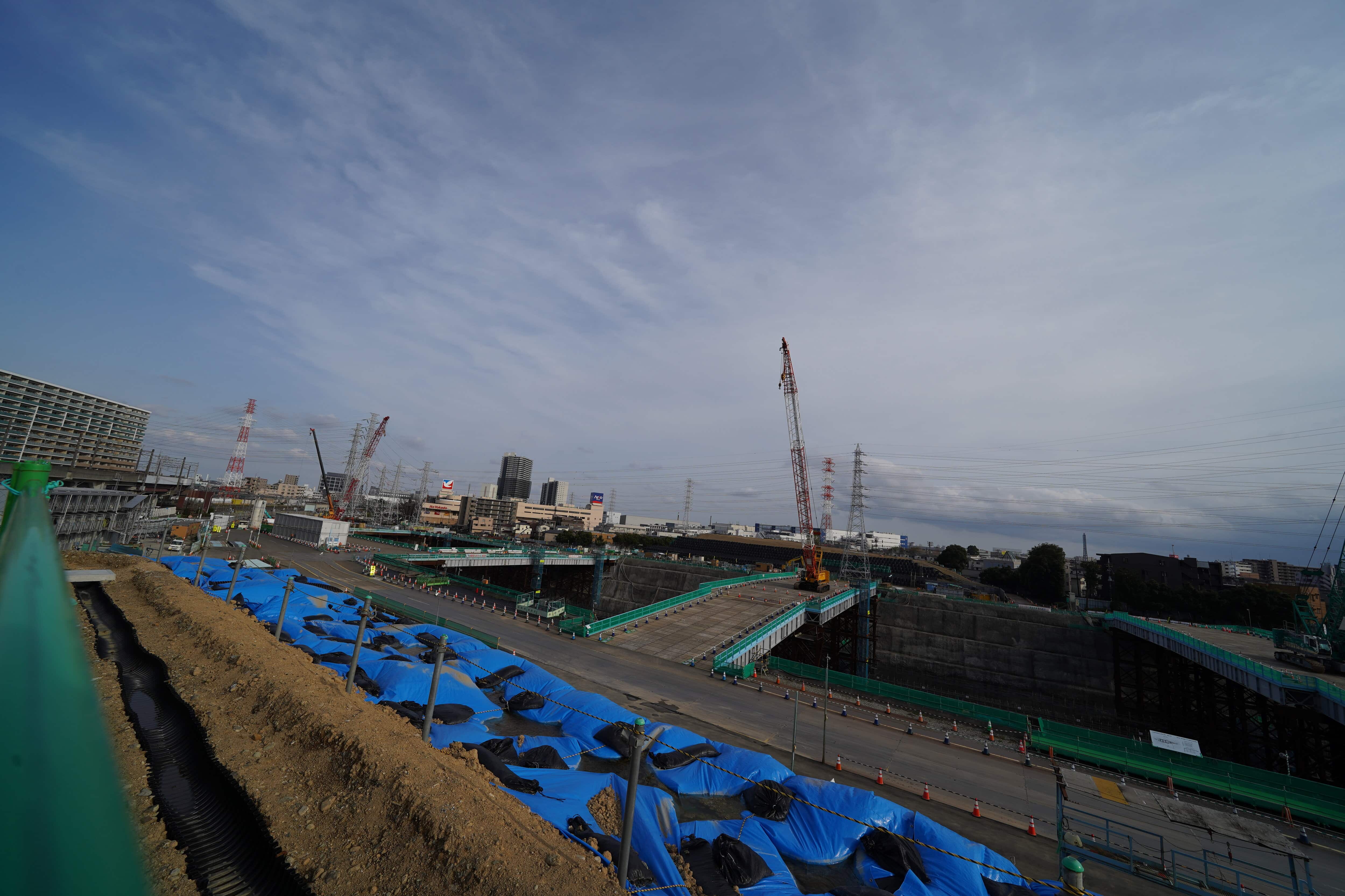 リニア神奈川県駅の掘割工事地下空間７