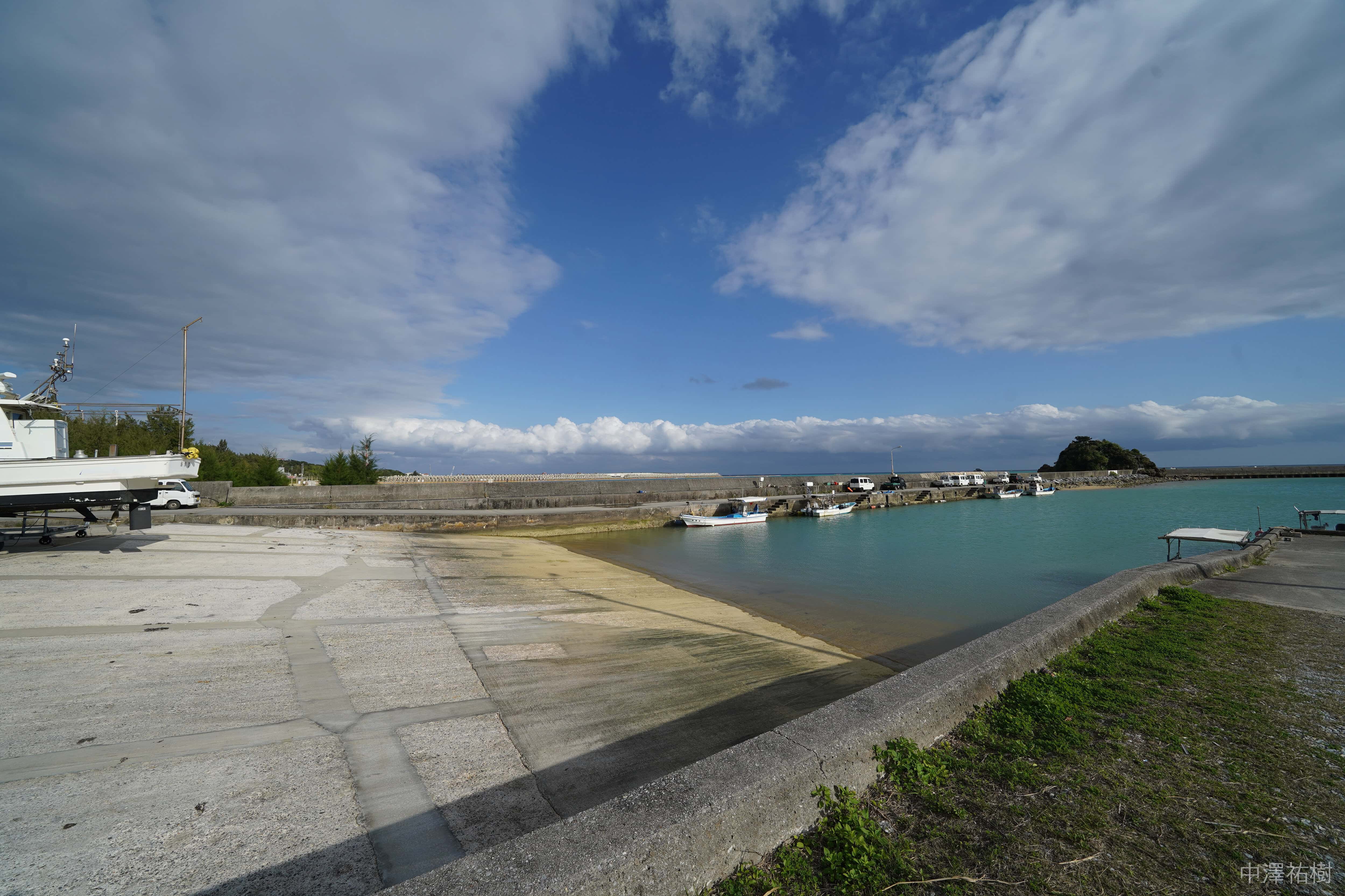辺野古の漁港