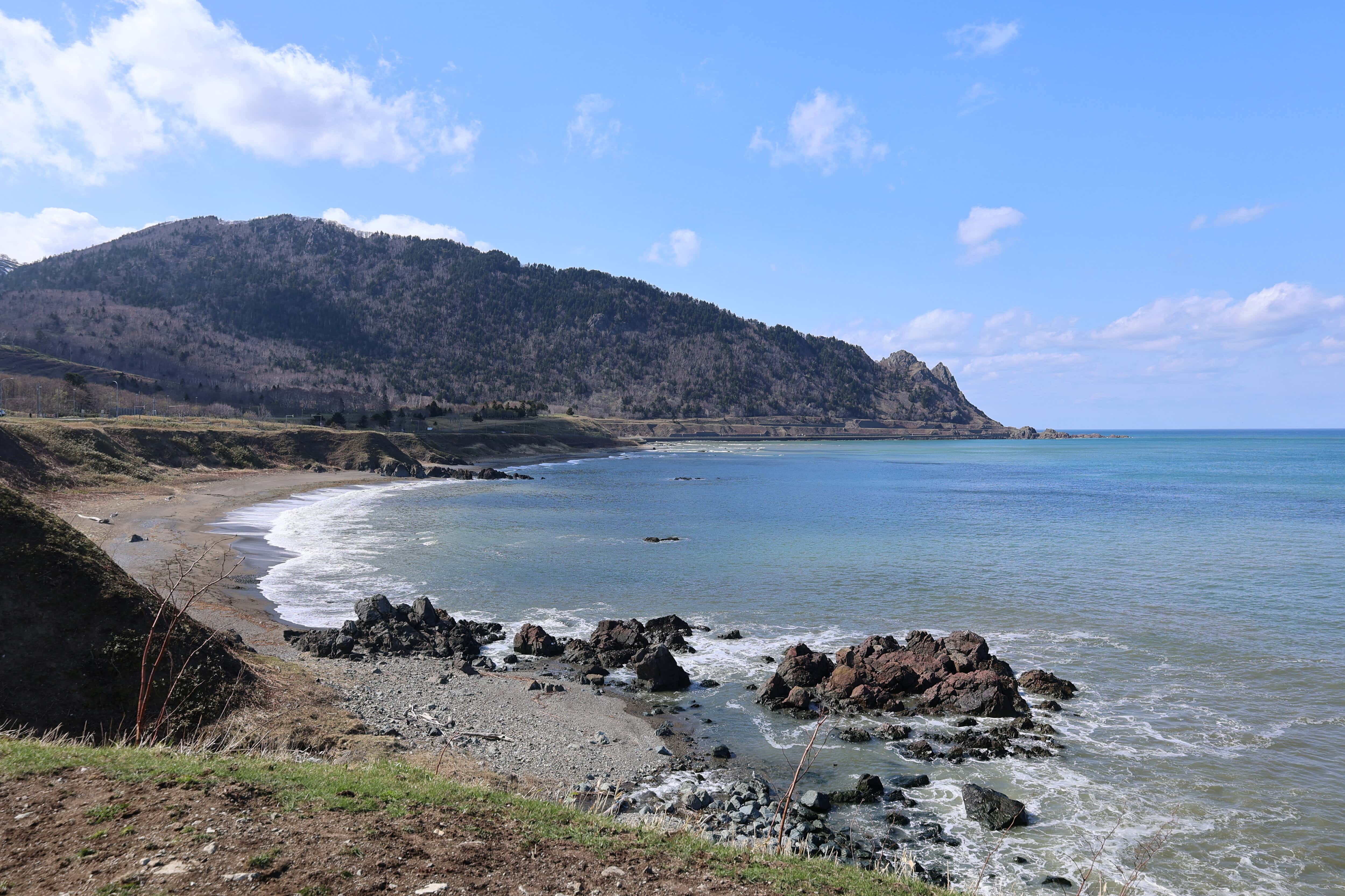 40.日の出岬・海岸線の眺め