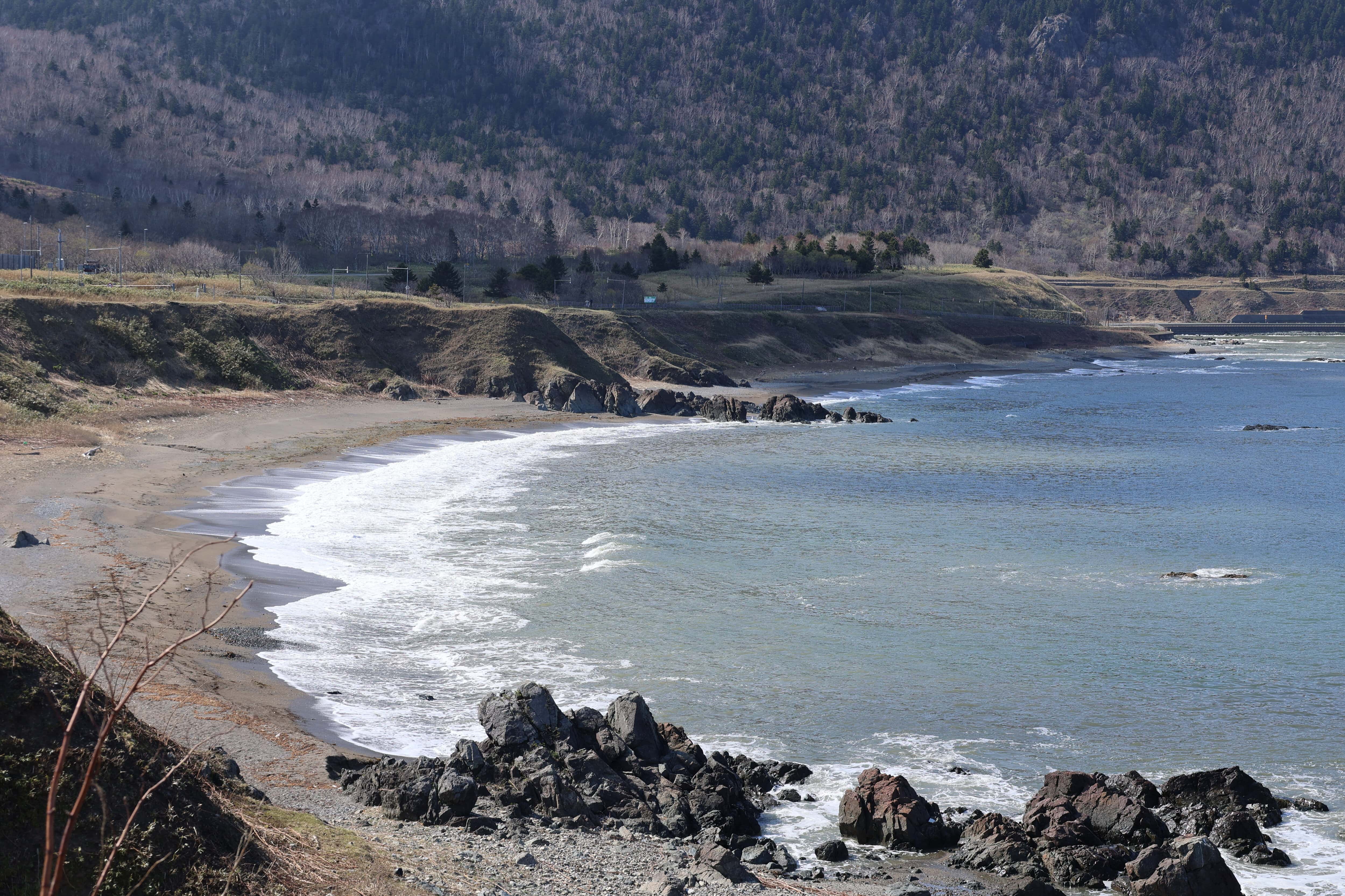 41.日の出岬・オホーツク海の湾を見渡す絶景