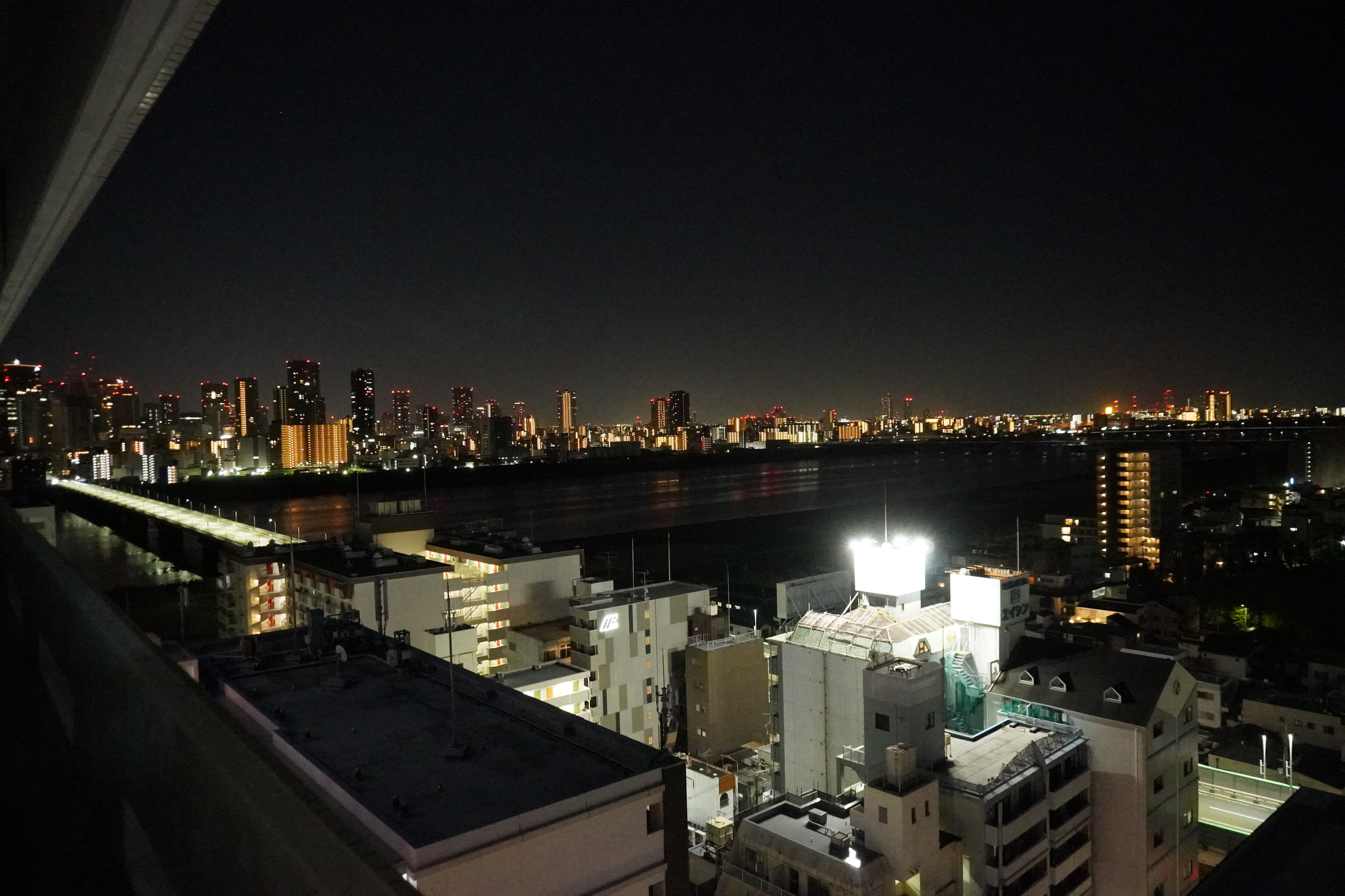 195.深夜の淀川