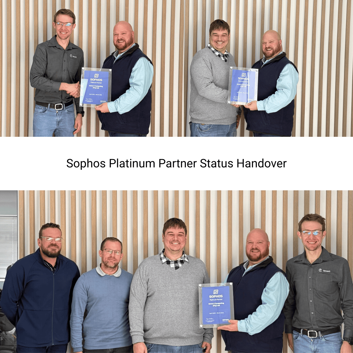 Sophos Platinum Status Handover Press Release