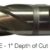 3-1/16" Diameter - Annular Cutter - High Speed Steel - 1" Depth of Cut 4 3-1/16" Diameter - Annular Cutter - High Speed Steel - 1" Depth of Cut - Image 2