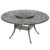 61" Round Table W/ 24" Lazy Susan (Elizabeth Style)