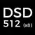 Logo du format DSD 512