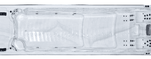 בריכת שחייה זרמים וספא 8 מטר