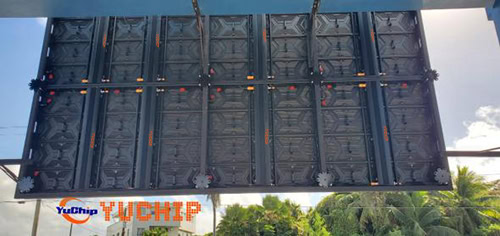 Saipan Waterproof LED Screen-Back