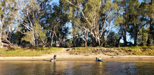Camping and Kayaking the Murray River
