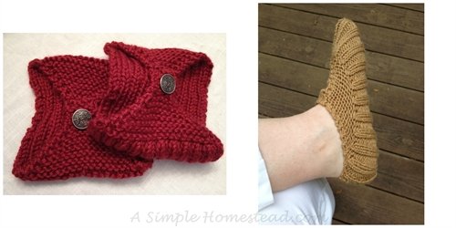 Pocketbook slippers | ASimpleHomestead.com