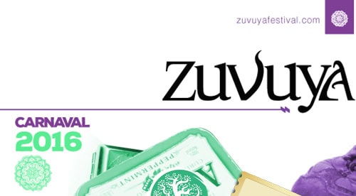 Flyer - Zuvuya Festival (Brazil 2016)