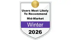 Users Most Likely To Recommend Mid Market Winter 2026