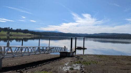 Boat Launch, Blue Rock Lake Tanjil River