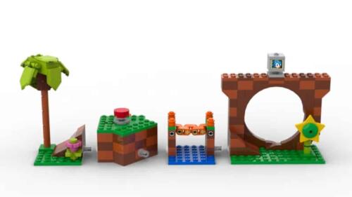 sonic mania lego ideas