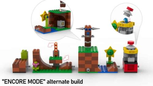 sonic mania lego ideas