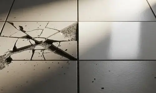 how to replace a broken tile