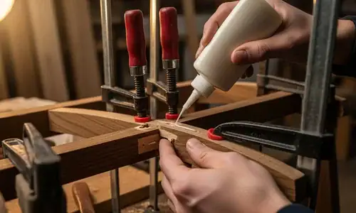 how to repair broken furniture joints