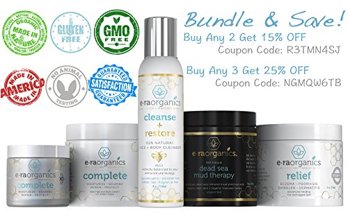 Psoriasis & Eczema Cream 4oz Advanced Healing Non-Greasy Moisturizer with Organic Aloe Vera, Manuka Honey, Hemp Oil & More. - Image 7
