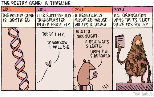 Tom Gauld, The Poetry Gene