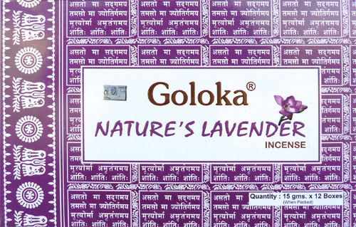 Encens Goloka Nature's Lavande 15g