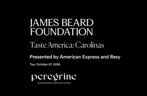 James Beard TasteAmerica: Carolinas at Peregrine