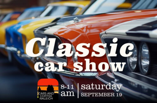 Classic Car Show at The Exchange Raleigh