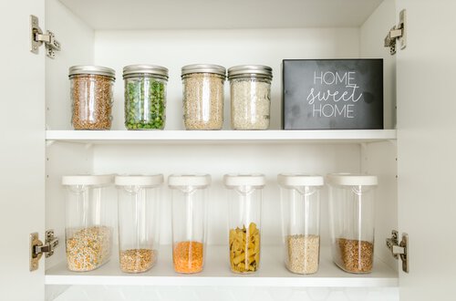 how to quickly organize kitchen cabinets