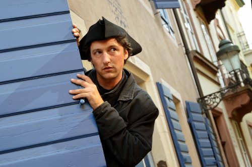 Henri LeMalheure ist einer der beiden Hauptdarsteller in "Freiburg, Festung, Nachtgestalten"