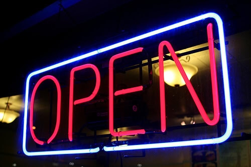 open
