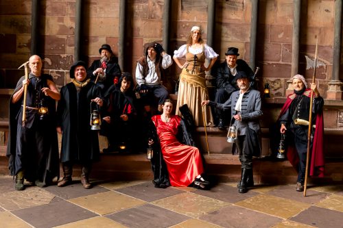 Die Schauspieler von Historix-Tours in Freiburg