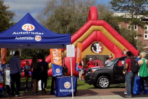 auto trader bouncy house - campus events