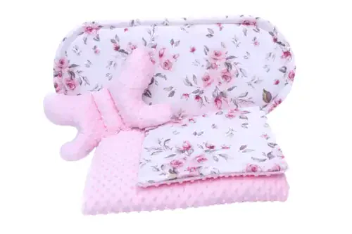 zestaw-do-gondoli-4elementy-roze-angielskie-minky-rozowe