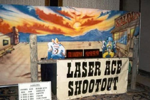 Laser Quick Draw rental for events in Los Angeles, Orange County, and nationwide