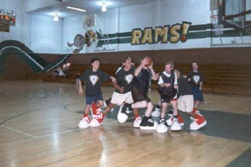 Big Foot Basketball rental for events in Los Angeles, Orange County, and nationwide