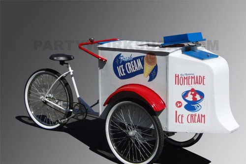 Ice Cream Cart / Bike rental for events in Los Angeles, Orange County, and nationwide