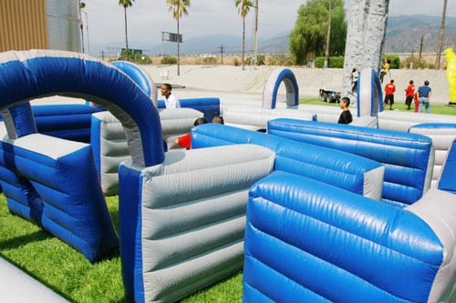 Inflatable Water Tag rental for events in Los Angeles, Orange County, and nationwide