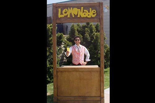 Lemonade Stand rental for events in Los Angeles, Orange County, and nationwide