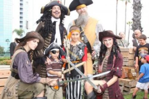Pirates for Hire rental for events in Los Angeles, Orange County, and nationwide