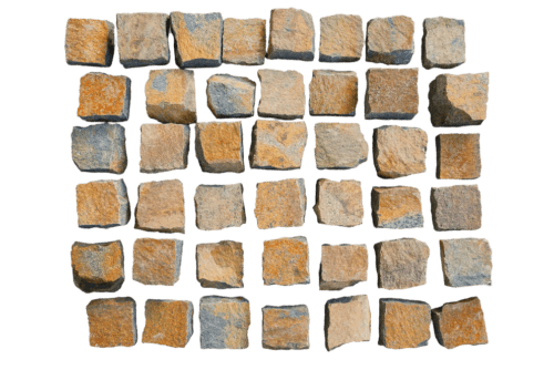 Queensland Porphyry Brown Cobble Stone