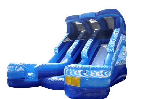 Double Splash Slide rental for events in Los Angeles, Orange County, and nationwide