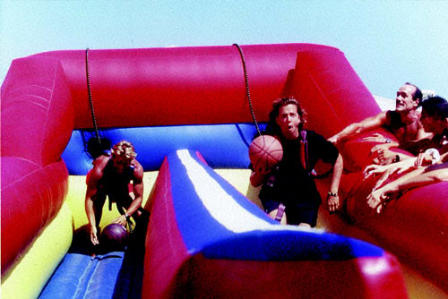Bungee Basketball rental for events in Los Angeles, Orange County, and nationwide