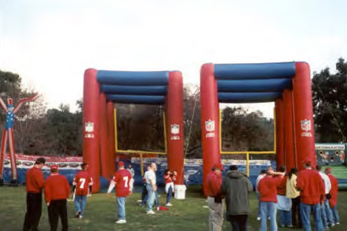 Extra Point rental for events in Los Angeles, Orange County, and nationwide