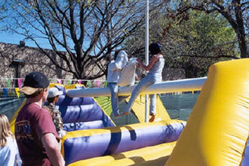 Pillow Bash rental for events in Los Angeles, Orange County, and nationwide