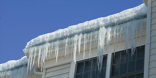ice-damming ice-damming