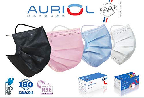Masques Auriol protections individuelle médicale, fabriqués en France