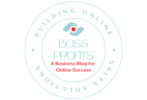 B.O.S.S Profits Logo for a Business Blog for Online Success