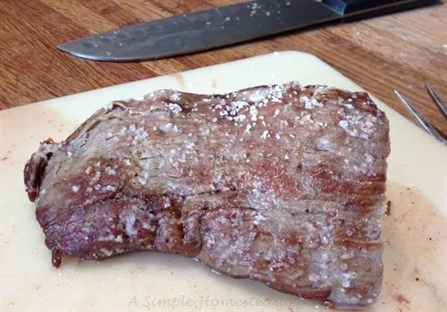 salt-encrusted tenderloin | ASimpleHomestead.com