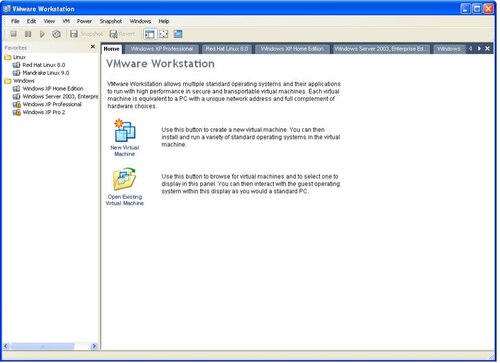 Разница между Виртуальной машиной и Сервером 1 Рабочая станция VMware