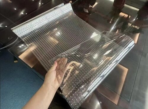transparent LED crystal film screen